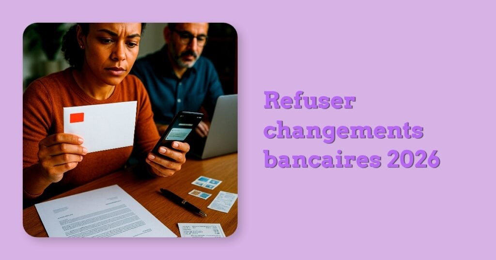 Refuser changements bancaires 2026