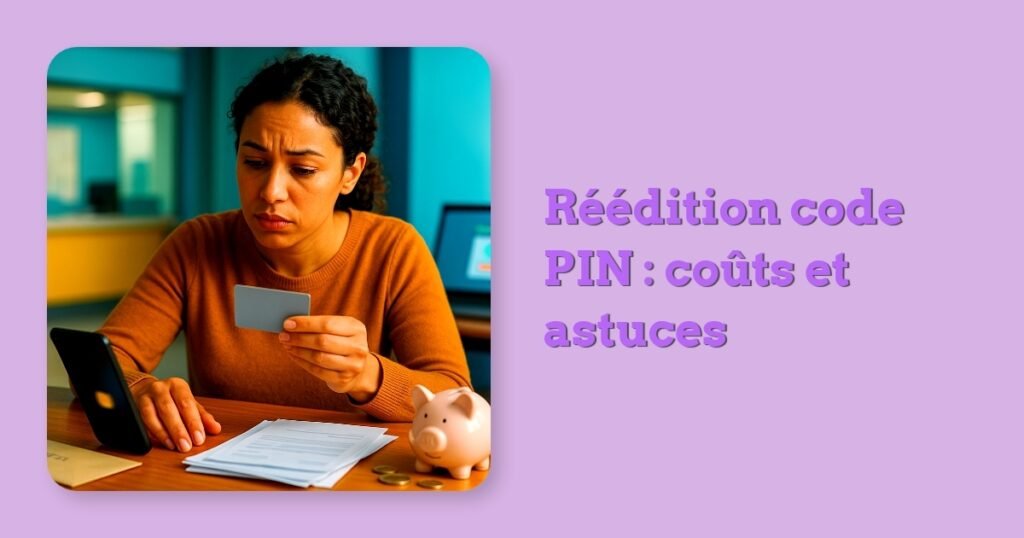 Réédition code PIN : coûts et astuces