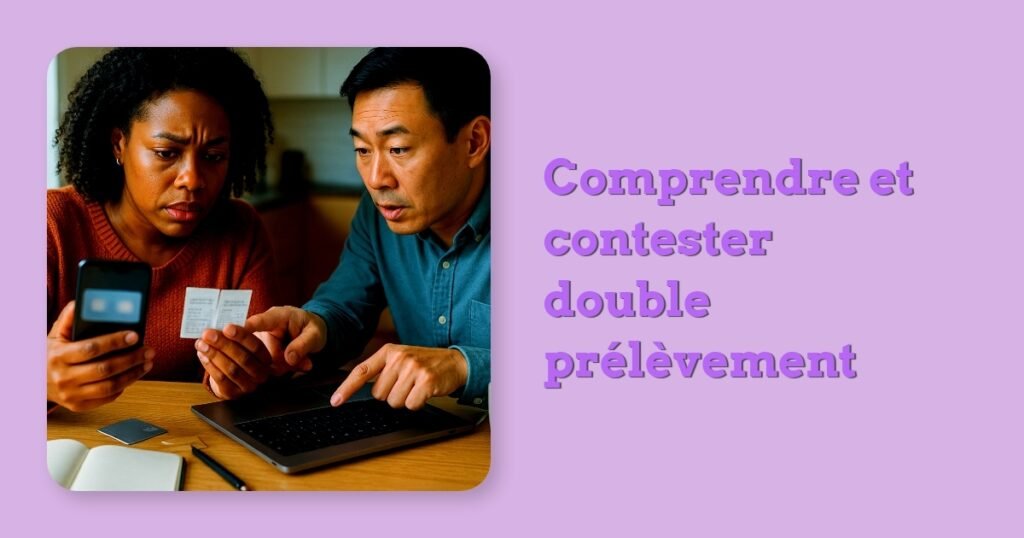 Comprendre et contester double prélèvement