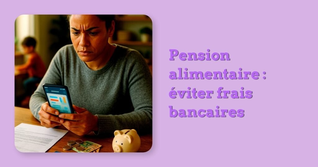 Pension alimentaire : éviter frais bancaires