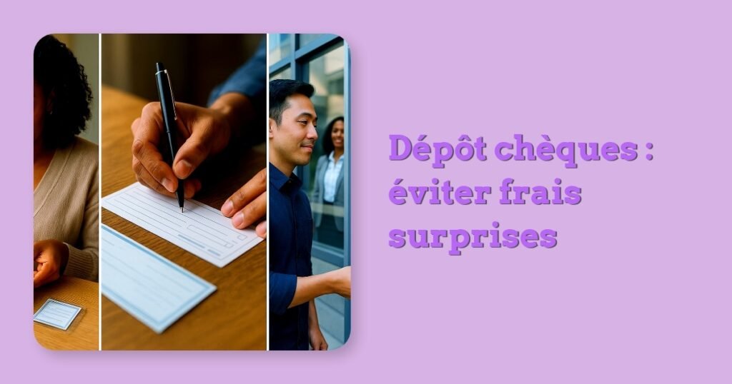 Dépôt chèques : éviter frais surprises