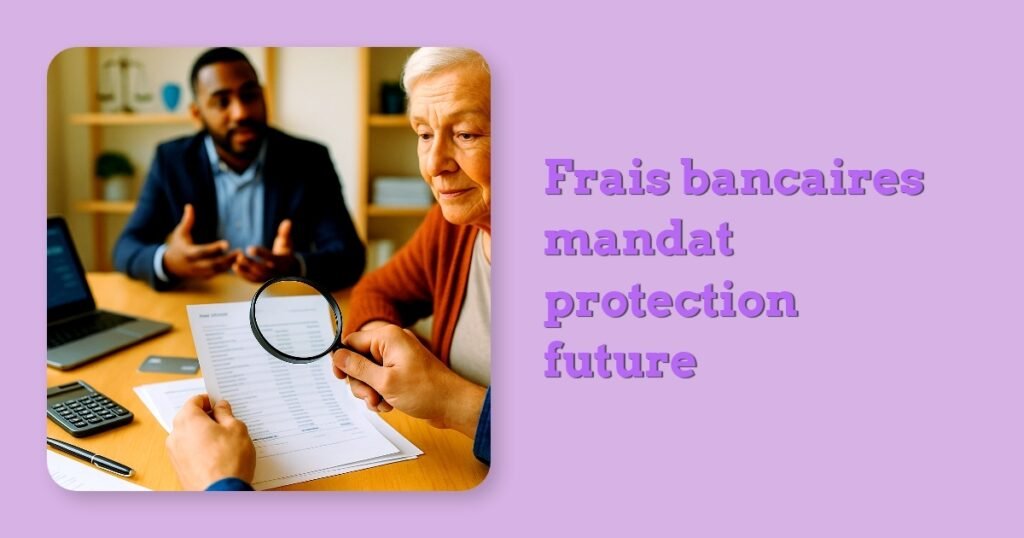 Frais bancaires mandat protection future