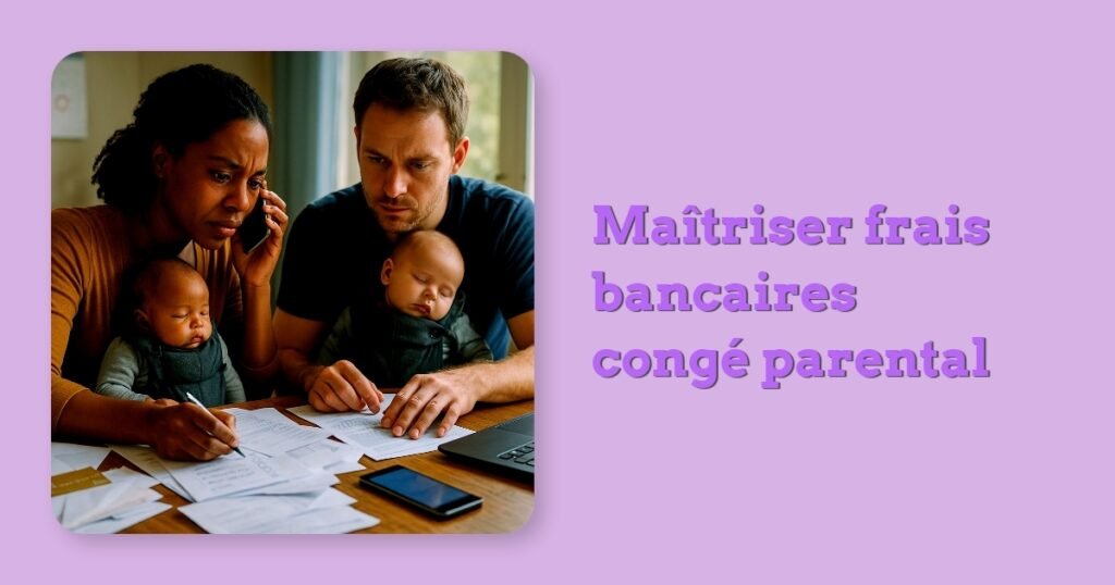 Maîtriser frais bancaires congé parental