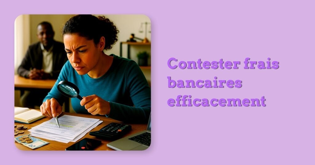 Contester frais bancaires efficacement