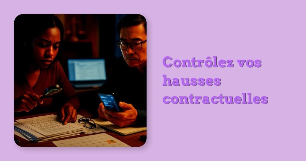 Contrôlez vos hausses contractuelles