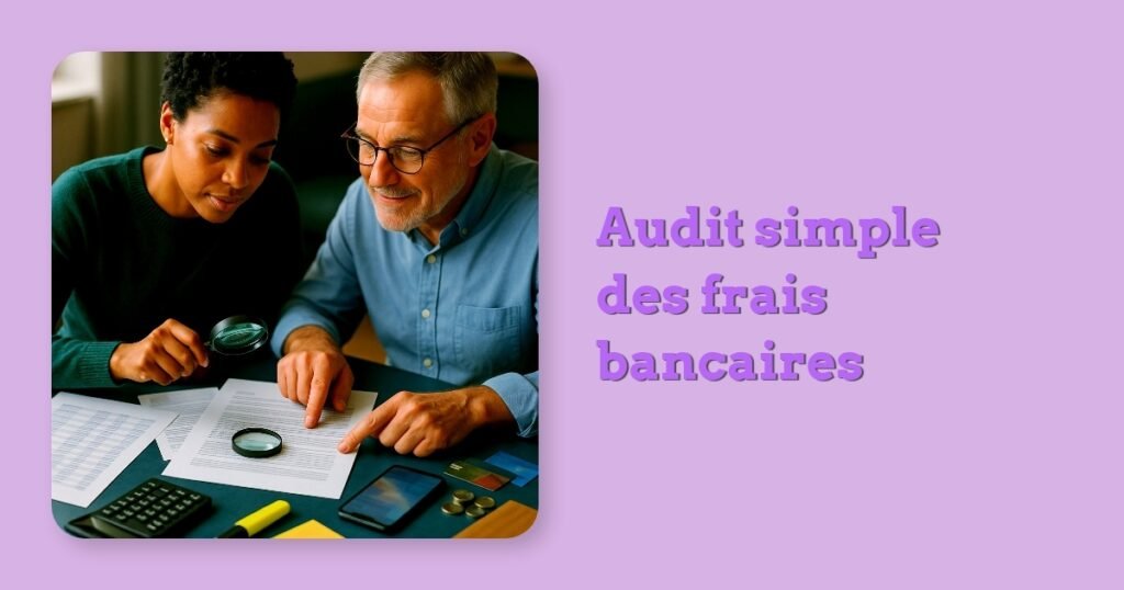 Audit simple des frais bancaires