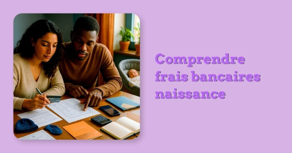 Comprendre frais bancaires naissance