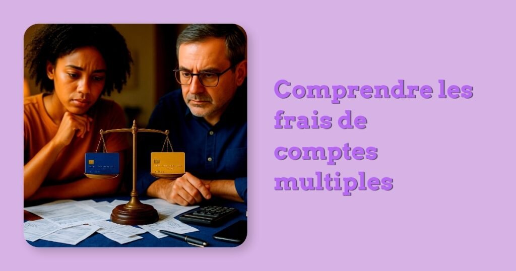 Comprendre les frais de comptes multiples