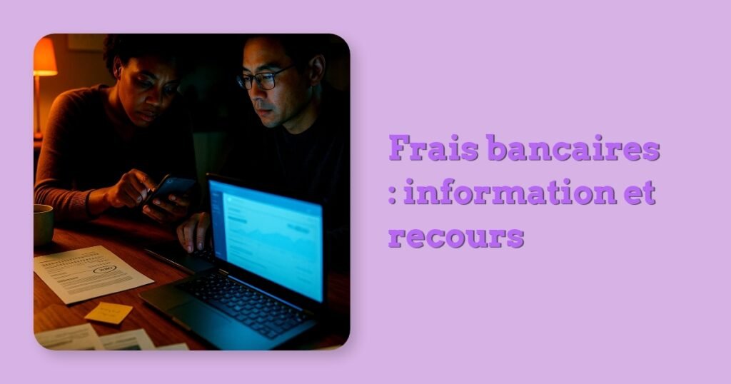 Frais bancaires : information et recours